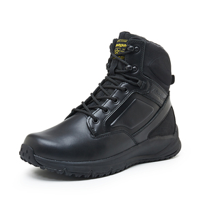 Hanagal 33631 Genuine Leather Men Ankle Police Shoes