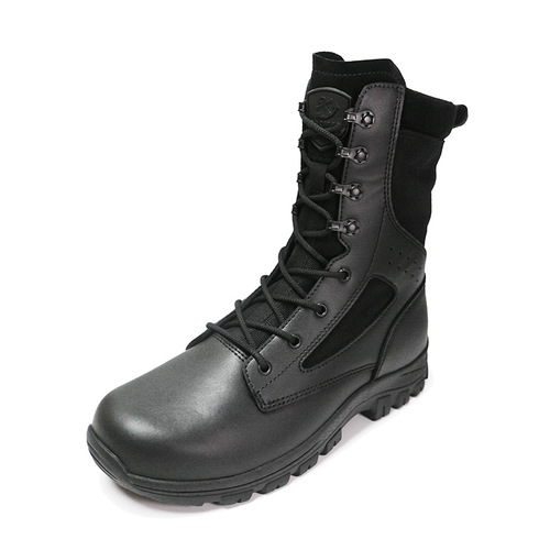 Hanagal 33269 Ankle-high protection Tactical Work Boots Leather Combat Boots
