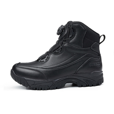 Hanagal 3032 BOA leather durable combat police men boots