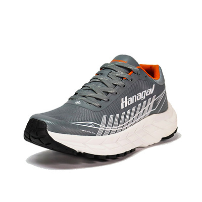 Hanagal 36038 300 grams lightweight breathable sandwich mesh trail running shoes