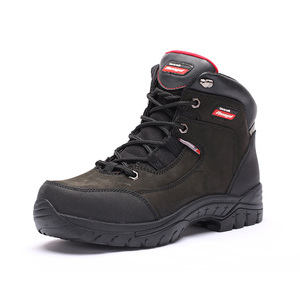 Hanagal 13154 Men Fashionable Brown Leather Hiking Ankle Boots