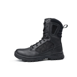 Hanagal 33952H 8 Inches Black hard wearing military tactical boots