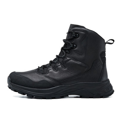 OEM ODM Custom Genuine Leather Tactical Training Shoes