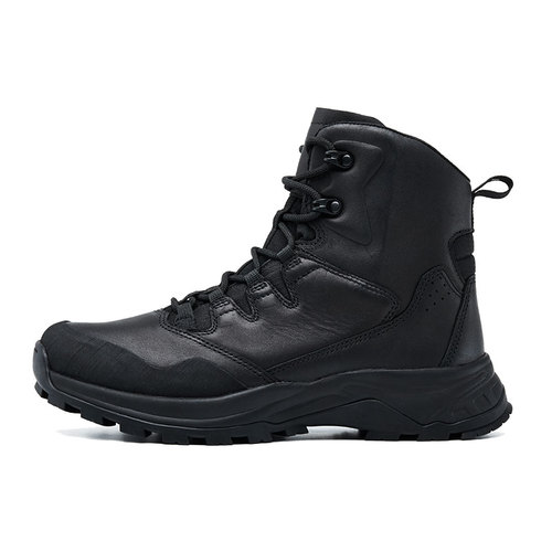 OEM ODM Custom Genuine Leather Tactical Training Shoes